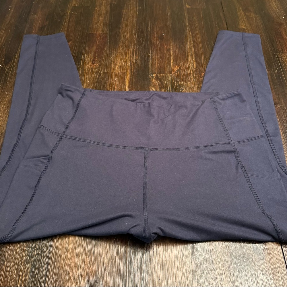 Core 10 Navy Blue Leggings NWOT Size 3X - Picture 3 of 6